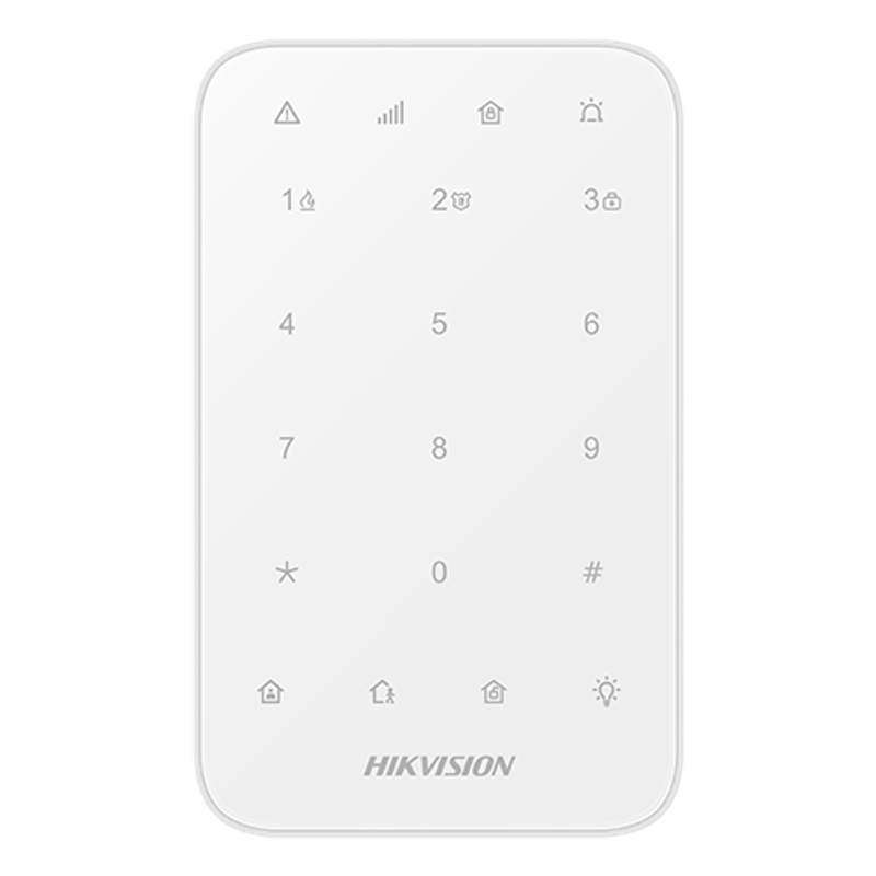 Casa si Gradina - Electrice - Smart Home - Accesorii control acces si supraveghere - Tastatura Wireless AX PRO 868Mhz - HIKVISION DS-PK1-E-WE - Infinity.ro