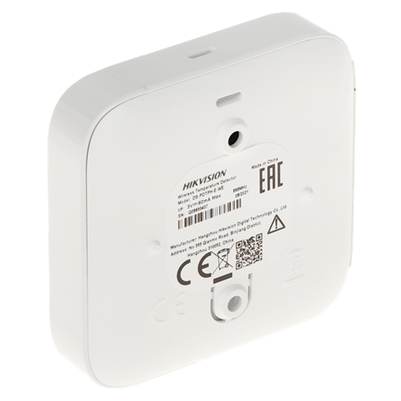 Casa si Gradina - Electrice - Smart Home - Control acces si accesorii - Detector de temperatura si umiditate wireless pentru AX PRO - HIKVISION DS-PDTPH-E-WE - Infinity.ro