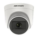 Casa si Gradina - Electrice - Smart Home - Camere de supraveghere - Camera Analog 5MP, lentila 2.8mm, IR 20m, AHD,TVI,CVI,CVBS, Mic - HIKVISION DS-2CE76H0T-ITPFS-2.8mm - Infinity.ro