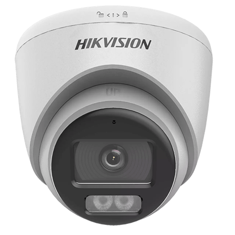 Casa si Gradina - Electrice - Smart Home - Camere de supraveghere - ColorVu, Dual Light - Camera analog 2MP, lentila 2.8mm, IR 40m, WL 40m, TVI/AHD/CVI/CVBS, IP67 - DS-2CE72DF0T-LFS-2.8mm - Infinity.ro