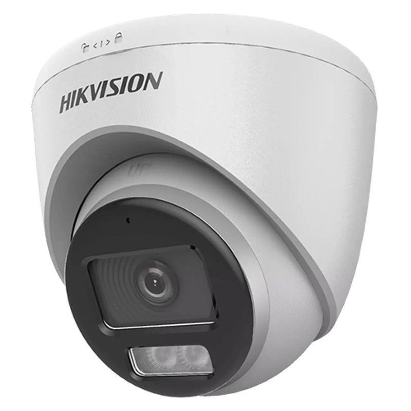 Casa si Gradina - Electrice - Smart Home - Camere de supraveghere - ColorVu, Dual Light - Camera analog 2MP, lentila 2.8mm, IR 40m, WL 40m, TVI/AHD/CVI/CVBS, IP67 - DS-2CE72DF0T-LFS-2.8mm - Infinity.ro