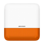Casa si Gradina - Electrice - Smart Home - Alarme si accesorii - Sirena wireless AX PRO de exterior cu flash, led Portocaliu, 868Mhz - HIKVISION DS-PS1-E-WE-O - Infinity.ro