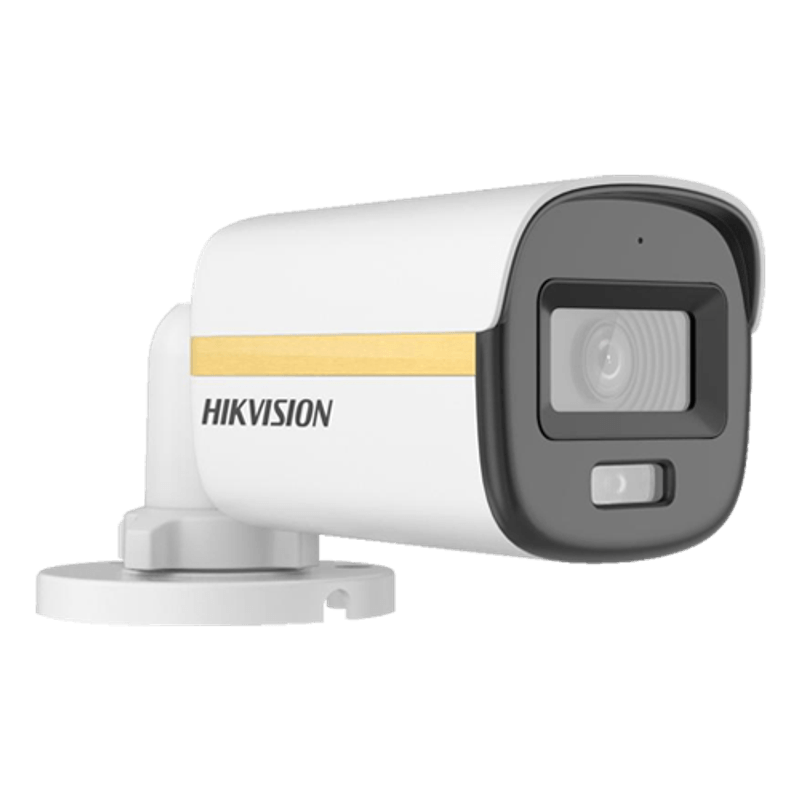 Casa si Gradina - Electrice - Smart Home - Camere de supraveghere - ColorVu, Dual Light - Camera analog 2MP, lentila 2.8mm, IR 20m, WL 20m, TVI/AHD/CVI/CVBS, Mic. - DS-2CE10DF3T-LFS-2.8mm - Infinity.ro