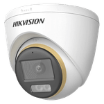 Casa si Gradina - Electrice - Smart Home - Camere de supraveghere - ColorVu, Dual Light - Camera analog 2MP, lentila 2.8mm, IR 40m, WL 40m, TVI/AHD/CVI/CVBS, Mic. - DS-2CE72DF3T-LFS-2.8mm - Infinity.ro