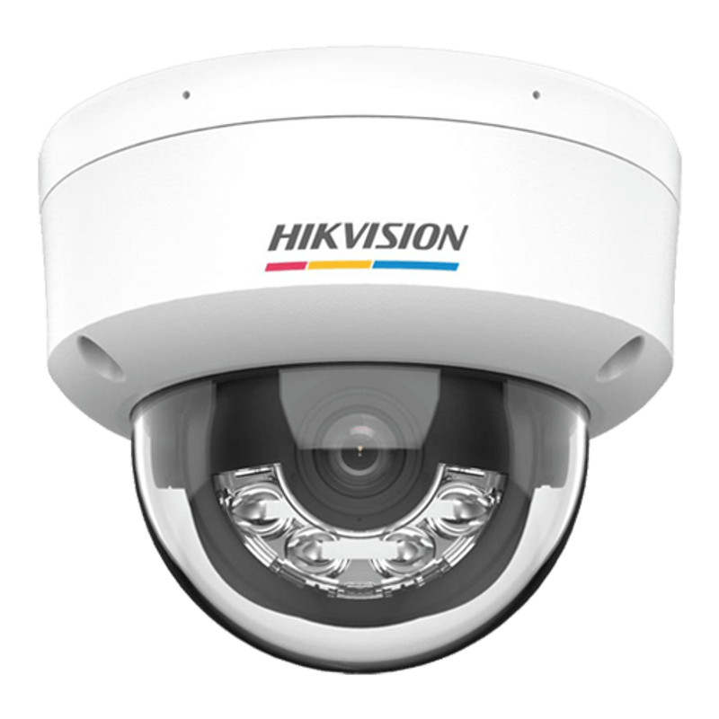 Casa si Gradina - Electrice - Smart Home - Camere de supraveghere - ColorVu, Dual Light - Camera IP, 4MP, lentila 2.8mm, IR 30m, WL 30m, Mic, PoE - HIKVISION DS-2CD1147G2H-LIU-2.8mm - Infinity.ro