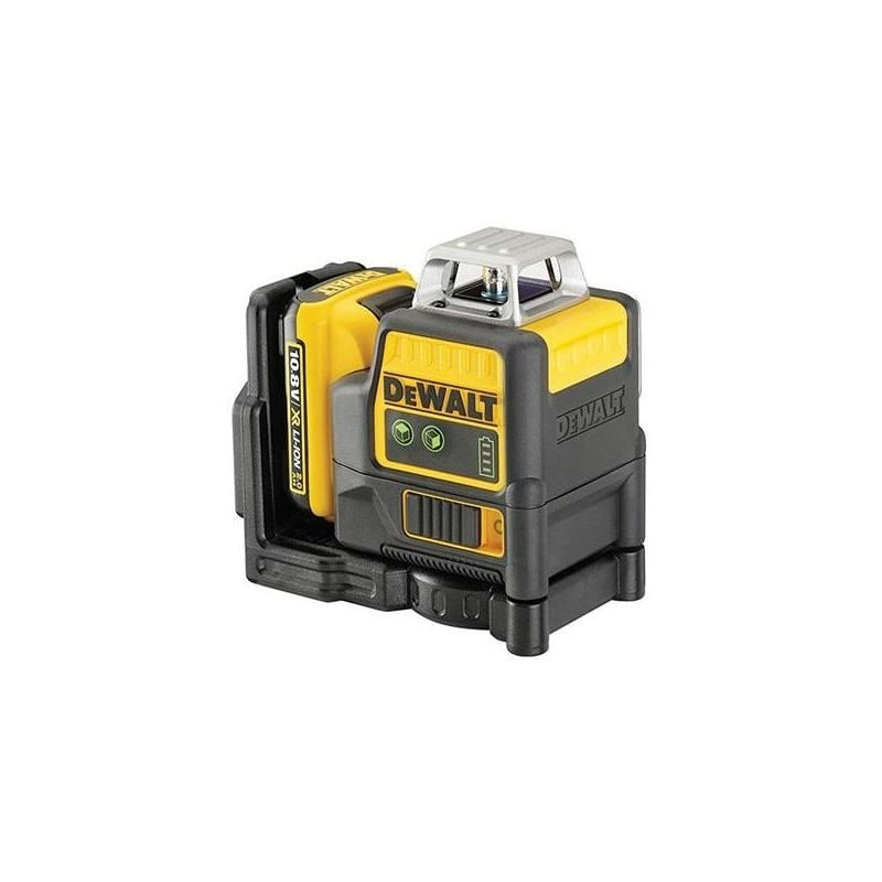 Casa si Gradina - Electrice - Accesorii electrice - Aparate de masura si control - Nivela laser liniara, cu acumulator 10,8V, 2.0 Ah, fascicul verde, Dewalt - Infinity.ro