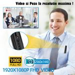 Laptop, Telefoane si Tablete - Wearables si gadgeturi - Gadgeturi - Dispozitive spionaj - Pix Spion cu Camera 1080 Full HD si Microfon, Inregistrare Audio-Video, Foto, Aparat Spion cu Camera Ascunsa - Infinity.ro