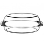 Casa si Gradina - Bucatarie si vesela - Vase pentru gatit - Vase termorezistente - Vas termorezistent Oval cu Capac, capacitate2250L, Transparent ABYZ®™ - Infinity.ro