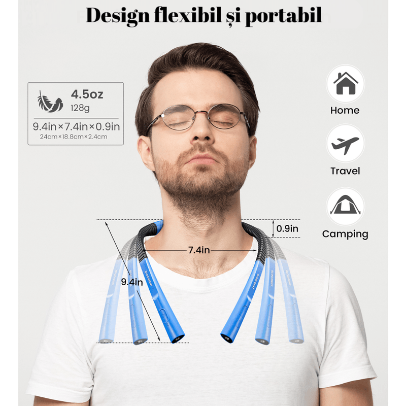 Carti si Birotica - Carti - Accesorii pentru cititori - Lampa LED pentru Citit cu Pozitionare pe Gat, Flexibila si usoara, Multifuntionala pentru lectura, tricotat si reparatii - Infinity.ro