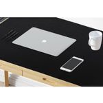 PC, gaming si accesorii - Periferice PC - Mousepad - MousePad mare XXL, din Piele PU pentru protectie birou, Suprafata moale, Impermeabil, Baza Anti-Alunecare, 120x60cm - Infinity.ro