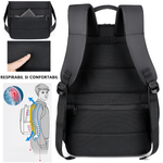 Laptop, Telefoane si Tablete - Laptopuri si accesorii - Accesorii Laptop - Genti laptop - Rucsac multifunctional, Rezistent la apa,Port incarcare USB, smart casual pentru Business/Calatorii si Laptop 15,6 inchi - Infinity.ro