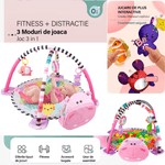 Jucarii, Copii si Bebe - Jucarii si jocuri - Jucarii bebelusi - Centre de activitati - Centru de activitati multifunctional interactiv pentru copii si bebelusi, 3 in 1 tip tarc,Bile moi si Jucarii , 0 luni + - Infinity.ro