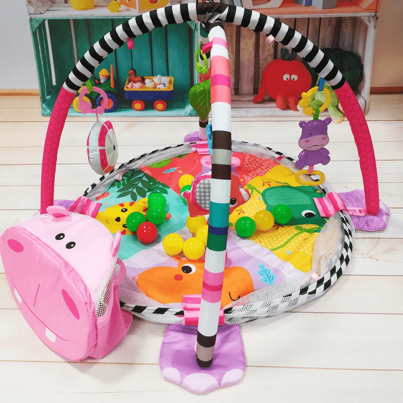 Jucarii, Copii si Bebe - Jucarii si jocuri - Jucarii bebelusi - Centre de activitati - Centru de activitati multifunctional interactiv pentru copii si bebelusi, 3 in 1 tip tarc,Bile moi si Jucarii , 0 luni + - Infinity.ro