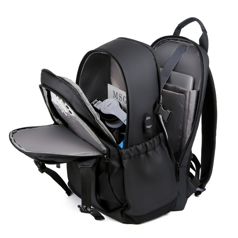 Laptop, Telefoane si Tablete - Laptopuri si accesorii - Accesorii Laptop - Genti laptop - Rucsac multifunctional, Rezistent la apa,Port incarcare USB, smart casual pentru Business/Calatorii si Laptop 15,6 inchi - Infinity.ro
