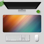 PC, gaming si accesorii - Periferice PC - Mousepad - MousePad mare XXL, Margini cusute, Suprafata moale,Anti-Alunecare Cauciucata, Impermeabil, protectie birou, 900x400x4mm - Infinity.ro
