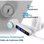 Ingrijire personala si Cosmetice - Aparate & accesorii ingrijire personala - Aparate cosmetice - Aparate intretinere si ingrijire corporala - Aparat Profesional pentru Indepartarea punctelor Negre, curatare faciala 5in1, Indepartarea porilor,Exfoliere,Demachiant - Infinity.ro