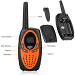 Jucarii, Copii si Bebe - Jucarii si jocuri - Jucarii & jocuri educative - Jucarii interactive - Walkie Talkie Copii si Adulti, Set 2 bucati,cu Raza Lunga de Actiune, Vox, Blocare taste, Sunet clar, Statie radio - Infinity.ro