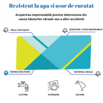 PC, gaming si accesorii - Periferice PC - Mousepad - MousePad mare XXL, Margini cusute, Suprafata moale,Anti-Alunecare Cauciucata, Impermeabil, protectie birou, 900x400x4mm - Infinity.ro