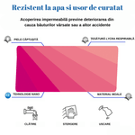 PC, gaming si accesorii - Periferice PC - Mousepad - MousePad mare XXL, Margini cusute, Suprafata moale,Anti-Alunecare Cauciucata, Impermeabil, protectie birou, 900x400x4mm - Infinity.ro