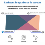 PC, gaming si accesorii - Periferice PC - Mousepad - MousePad mare, Margini cusute, Suprafata moale,Anti-Alunecare Cauciucata, Impermeabil pentru protectie birou,800x300x4mm - Infinity.ro