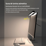 Casa si Gradina - Corpuri si surse de iluminat - Veioze si lampi - Veioze - Lampa LED pentru monitor, RGB Gaming Backlight, Reglabila cu 7 culori, Reglare temperatura lumina 2900k-6200k, USB,40 CM - Infinity.ro
