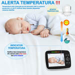 Casa si Gradina - Mobilier - Mobilier copii - Monitoare video copii - Sistem monitorizare cu Camera Video-Audio pentru supraveghere bebelusi, VisionHub®, Baby Monitor cu Ecran HD 3.5 inch - Infinity.ro