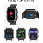 Laptop, Telefoane si Tablete - Wearables si gadgeturi - Wearables - Smartwatch-uri - Ceas Smartwatch SATM C20 Axeloni®, Bluetooth 5.0, certificare IP68, Monitorizare 24h, Activitati Fizice, Somn, Negru - Infinity.ro