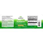 Ingrijire personala si Cosmetice - Sanatate si wellness - Suplimente alimentare - Vitamine si minerale - Swanson Keratin 50 Mg 60 Capsule - Infinity.ro