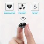 Laptop, Telefoane si Tablete - Wearables si gadgeturi - Gadgeturi - Dispozitive spionaj - Camera Spion Wireless Mini, Full HD 1080p, Audio-Video, Detectie a Miscarii, Night Vision, Filmare in bucla, Negru - Infinity.ro
