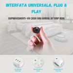 Laptop, Telefoane si Tablete - Wearables si gadgeturi - Gadgeturi - Dispozitive spionaj - Camera Spion Wireless Mini, Full HD 1080p, Audio-Video, Detectie a Miscarii, Night Vision, Filmare in bucla, Negru - Infinity.ro