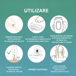 Ingrijire personala si Cosmetice - Aparate & accesorii ingrijire personala - Epilatoare si accesorii - Epilatoare - Epilator Smart IPL, Epilare Definitiva, Display LCD, 6 Trepte, 990.000 Pulsatii, Mod Automat/Manual, Accesorii, Bej - Infinity.ro