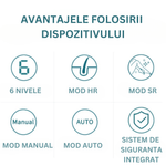 Ingrijire personala si Cosmetice - Aparate & accesorii ingrijire personala - Epilatoare si accesorii - Epilatoare - Epilator Smart IPL, Epilare Definitiva, Display LCD, 6 Trepte, 990.000 Pulsatii, Mod Automat/Manual, Accesorii, Bej - Infinity.ro