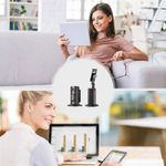 TV, Audio-Video si Foto - Aparate foto si accesorii - Accesorii foto si video - Stabilizatoare de imagine - Stabilizator AI Gimbal, Detectie, Recunoastere si urmarire a fetei, Rotatie 360°, Telecomanda, Pendulare fata/spate 180° - Infinity.ro