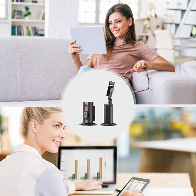 TV, Audio-Video si Foto - Aparate foto si accesorii - Accesorii foto si video - Stabilizatoare de imagine - Stabilizator AI Gimbal, Detectie, Recunoastere si urmarire a fetei, Rotatie 360°, Telecomanda, Pendulare fata/spate 180° - Infinity.ro