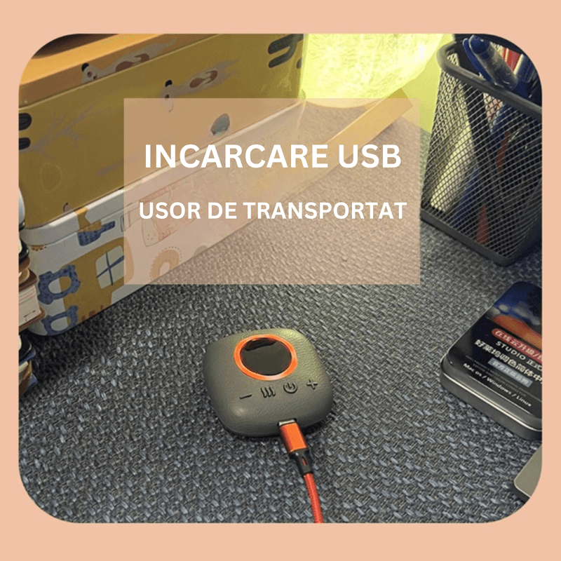Ingrijire personala si Cosmetice - Sanatate si wellness - Articole wellness - Incalzitoare corporale - Centura de Masaj cu Electro-Stimulare si Comprese Calde pentru Relaxare, Tonifiere Musculara,  Reglare a Temperaturii - Infinity.ro