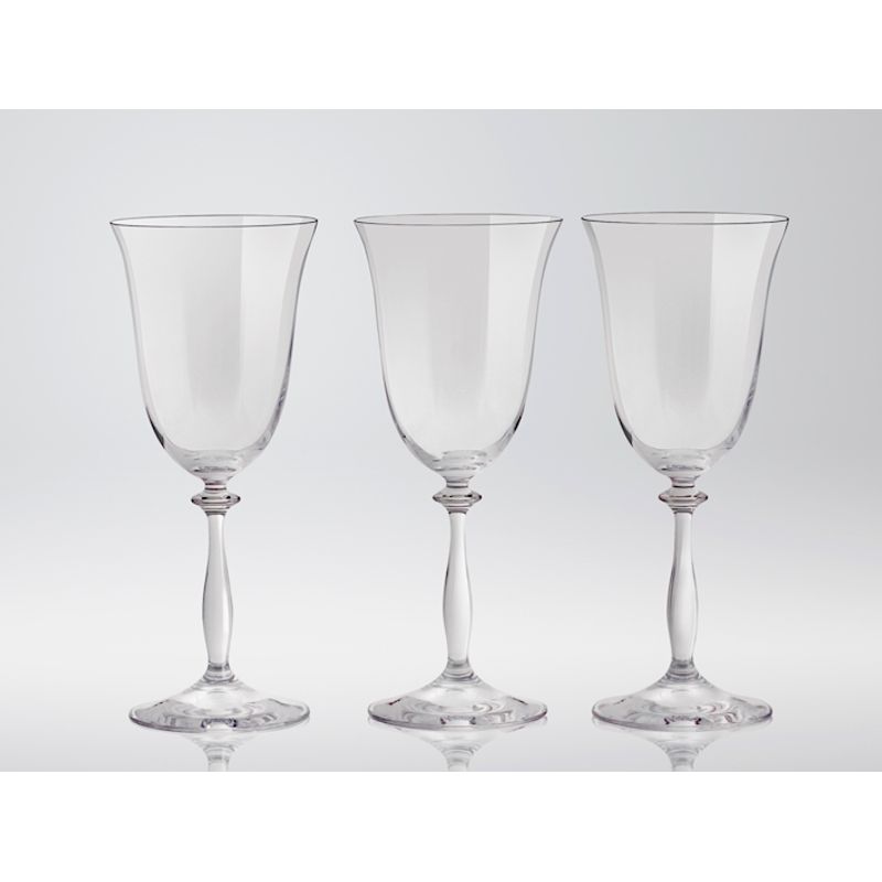 Casa si Gradina - Bucatarie si vesela - Cani si pahare - Pahare - Set 3 pahare cu picior London, sticla, 350 ml - Infinity.ro