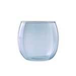 Casa si Gradina - Bucatarie si vesela - Cani si pahare - Pahare - Set 6 pahare sticla Bubbly, albastru, 460 ml - Infinity.ro