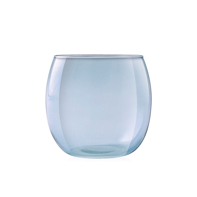 Casa si Gradina - Bucatarie si vesela - Cani si pahare - Pahare - Set 6 pahare sticla Bubbly, albastru, 460 ml - Infinity.ro