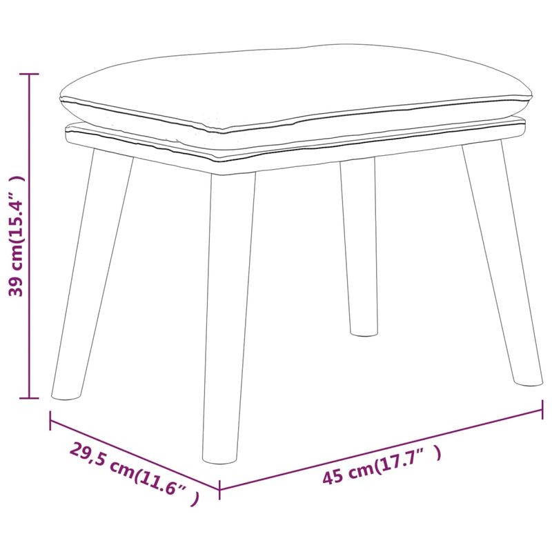 Casa si Gradina - Mobilier - Scaune si fotolii - Fotolii - Fotoliu de relaxare cu taburet, negru, textil - Infinity.ro
