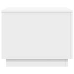 Casa si Gradina - Mobilier - Mese si birouri - Masute de cafea - Masuta de cafea cu lumini LED, alb, 50x50x40 cm - Infinity.ro