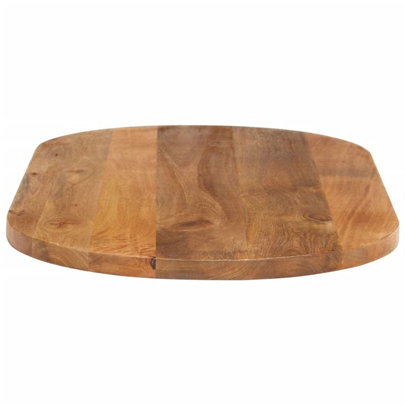 Casa si Gradina - Mobilier - Feronerie si accesorii mobila - Blat de masa oval, 120x60x3,8 cm, lemn masiv de mango - Infinity.ro