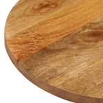 Casa si Gradina - Mobilier - Feronerie si accesorii mobila - Blat de masa oval, 120x60x3,8 cm, lemn masiv de mango - Infinity.ro