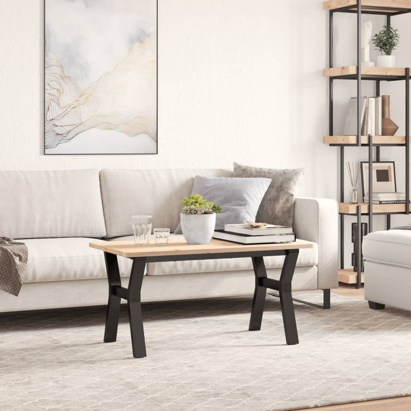 Casa si Gradina - Mobilier - Feronerie si accesorii mobila - Picioare Masuta de cafea Y-Frame 80x40x43 cm Fonta - Infinity.ro