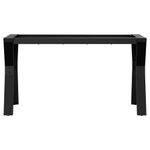 Casa si Gradina - Mobilier - Feronerie si accesorii mobila - Picioare Masuta de cafea Y-Frame 80x40x43 cm Fonta - Infinity.ro