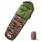 Sport si Outdoor - Camping - Saci de dormit - Sac de dormit tip mumie pentru adulti de camping, 3 anotimpuri - Infinity.ro