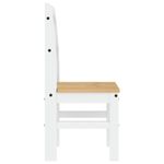 Casa si Gradina - Mobilier - Scaune si fotolii - Scaune - Scaune de bucatarie, 2 buc., alb, 40x46x99cm, lemn masiv de pin - Infinity.ro