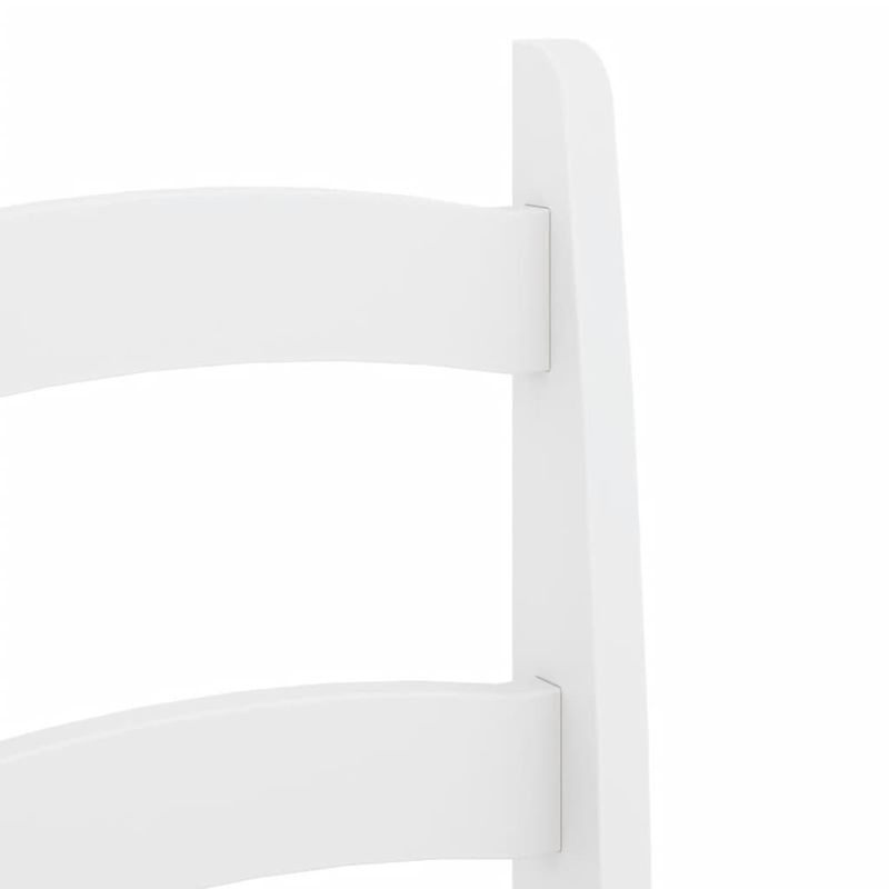 Casa si Gradina - Mobilier - Scaune si fotolii - Scaune - Scaune de bucatarie, 2 buc., alb, 40x46x99cm, lemn masiv de pin - Infinity.ro