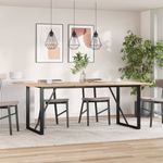 Casa si Gradina - Mobilier - Feronerie si accesorii mobila - Picioare masa de sufragerie O-Frame 180x80x73 cm Fonta - Infinity.ro