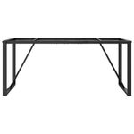 Casa si Gradina - Mobilier - Feronerie si accesorii mobila - Picioare masa de sufragerie O-Frame 180x80x73 cm Fonta - Infinity.ro