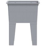 Casa si Gradina - Sanitare - Chiuveta bucatarie si accesorii - Chiuvete bucatarie - Cuva de spalatorie, gri, 59x41x75 cm, rasina - Infinity.ro